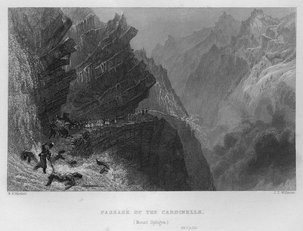 Passage of the Cardinells (Mount Splügen)
