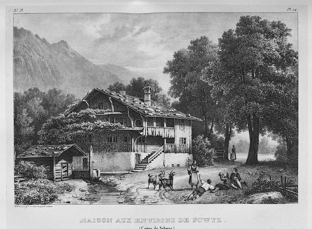 Maison aux environs de Scwyz