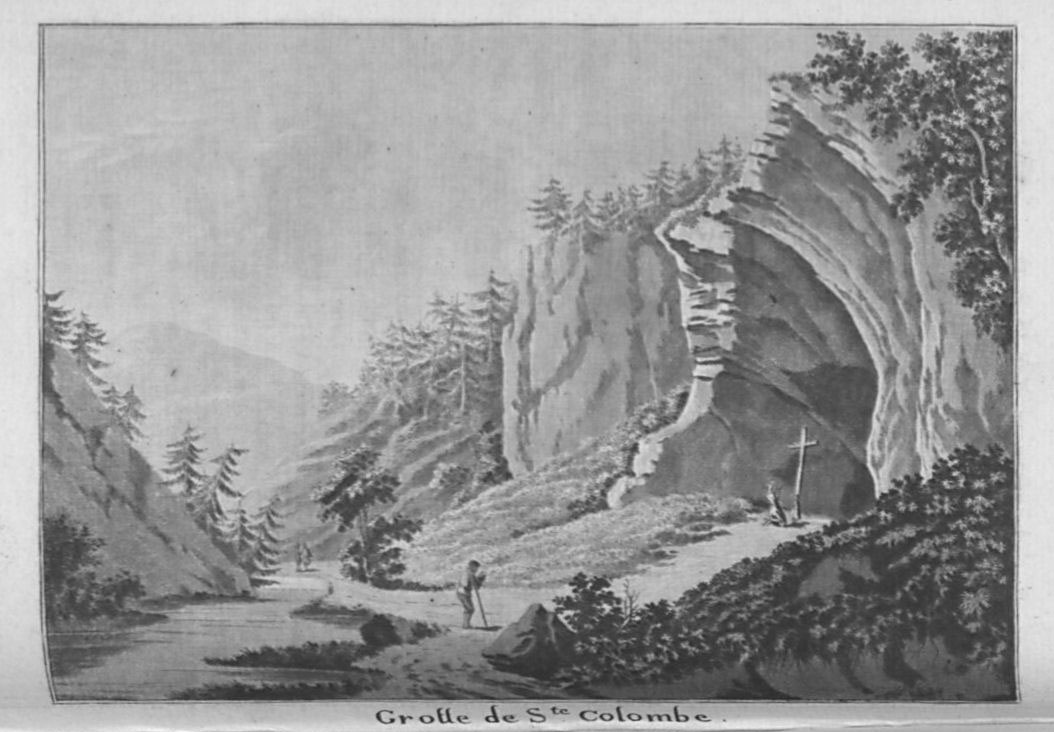Grotte de Ste Colombe.