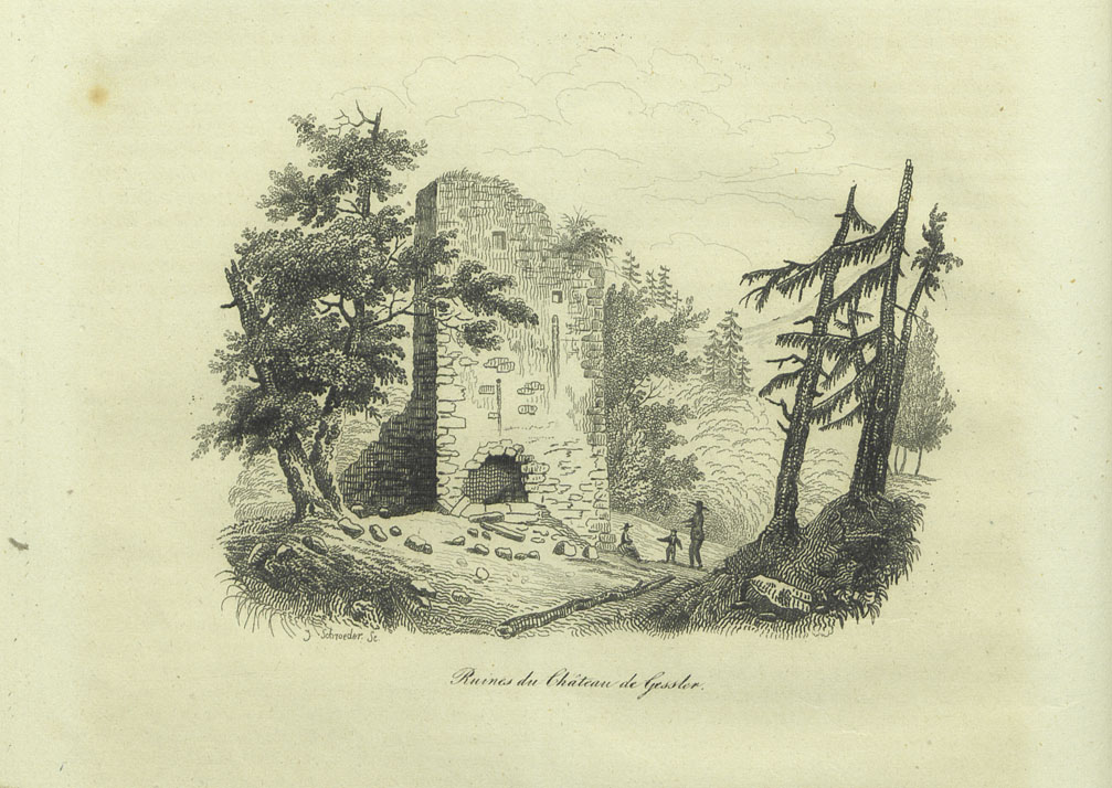 Ruine du Château des Gessler.