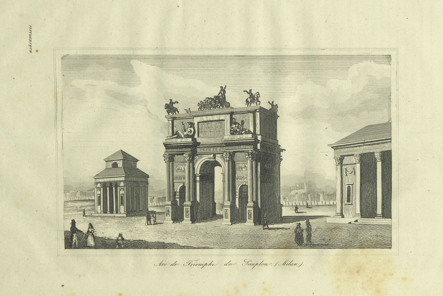 Arc de Triomphe du Simplon (Milan).