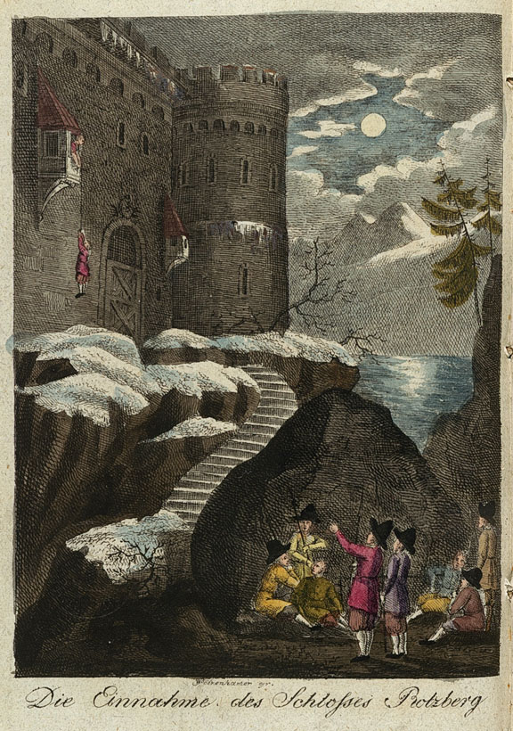 Die Einnahme des Schlosses Rotzberg