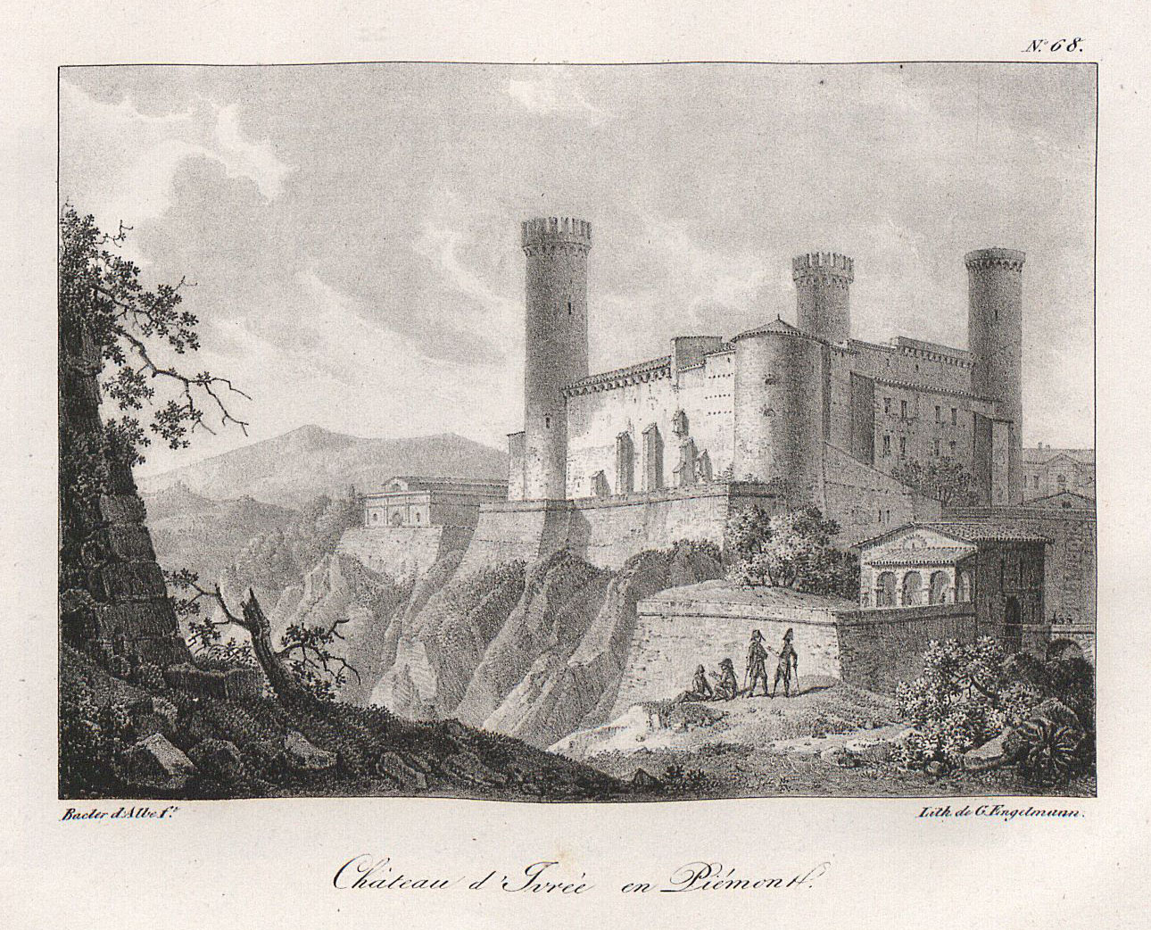 Château d'Ivrée en Piémont