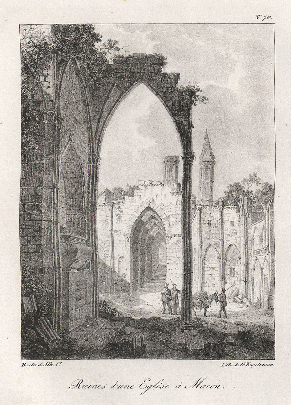 Ruines d'une Eglise à Macon.