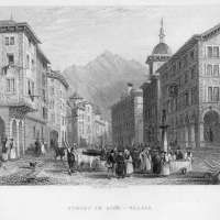 Street in Sion - Valais