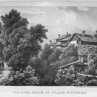 Vue d'une partie du village de St-Gervais