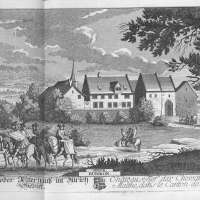 Gehor. Bubikon. Schloss oder Ritterhaus im Zürich Gebiet. = Château Fief des Chevaliers de Malthe, dans le Canton de Zurich.