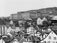 Zurich, le Polytechnicum servant aussi d’Université, 1864. (© Section d’histoire de l’art, UNIL)