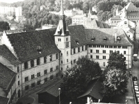 Ancienne Académie, façade est. (© UNIL Archives)