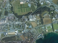 Vue aérienne du site de l\'EPFL et de l\'UNIL. (Alain Herzog © UNIL)