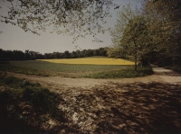 Site de Dorigny, futur emplacement de l’Unithèque, printemps 1978. (Henri Germond © BUD)