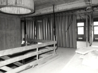 Construction de l’Unicentre. (© UNIL Archives)