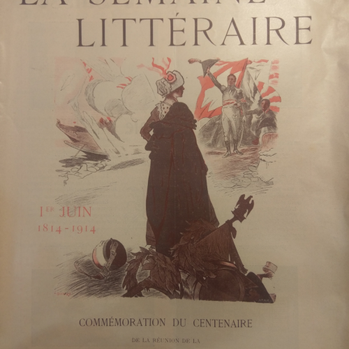 La semaine littéraire, N° 1065 –30 mai 1914, Archives privées, AEG, 272.12.35.