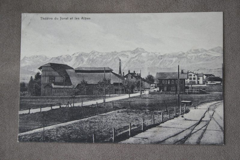 Le Théâtre du Jorat, 1908, carte postale, collection privée.