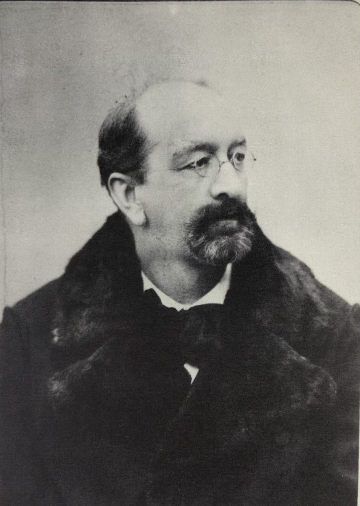 Fig. 20 – Portrait photographique de Hugo de Senger par J. Lacroix à Genève, vers 1880 (paru dans Claude Tappolet, Hugo de Senger 1835-1892, Genève, Tribune Editions, 1985, p. 2.)