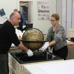 Unboxing of the celestial globe