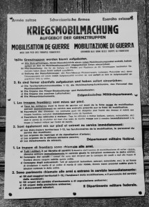 Affiche de mobilisation générale, 1939. © RDB / ATP