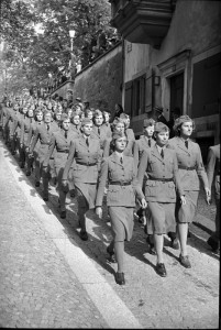 Service complémentaire féminin à Zurich, le 1er juin 1940. © RDB