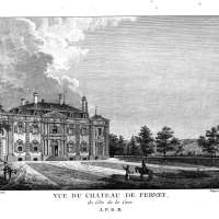Vue du Château de Ferney, du Côté de la Cour.